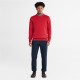 TIMBERLAND</br>Ανδρικό Πουλόβερ Κόκκινο LS Williams River Cotton Crewneck Sweater A2BMM-CA1 Timberland TIMBERLAND</br>Ανδρικό Πουλόβερ Κόκκινο LS Williams River Cotton Crewneck Sweater A2BMM-CA1 Timberland