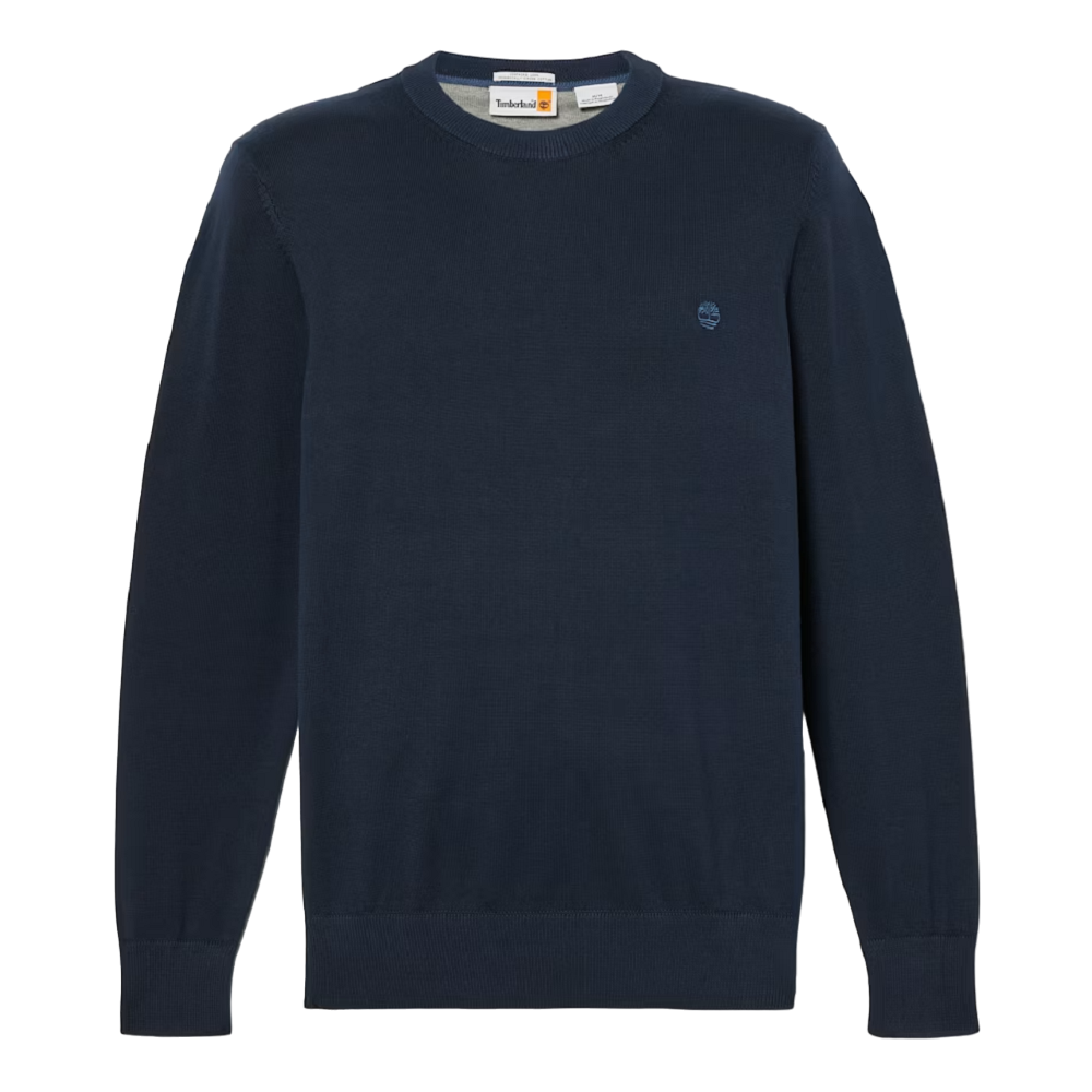 TIMBERLAND</br>Ανδρικό Πουλόβερ Μπλε LS Williams River Cotton Crewneck Sweater A2BMM-Z02 Timberland TIMBERLAND</br>Ανδρικό Πουλόβερ Μπλε LS Williams River Cotton Crewneck Sweater A2BMM-Z02 Timberland