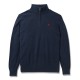 TIMBERLAND</br>Ανδρικό Πουλόβερ Μπλε LS Williams River Cotton 1/4 Zip Sweater A2BMX-433 Timberland