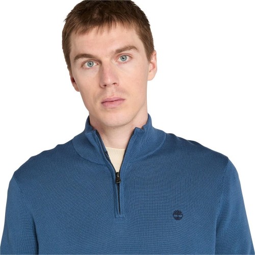 Timberland LS Williams River Cotton 1/4 Zip Sweater A2BMX-288 Ανδρικό Πουλόβερ Ραφ Timberland LS Williams River Cotton 1/4 Zip Sweater A2BMX-288 Ανδρικό Πουλόβερ Ραφ