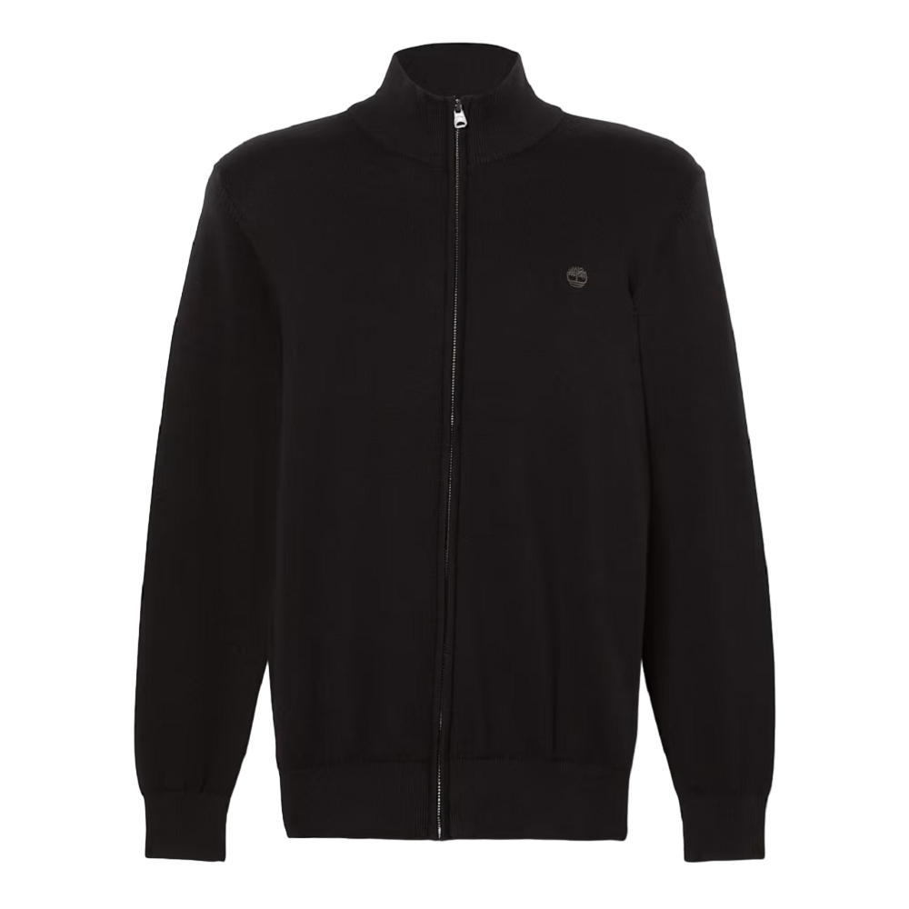 TIMBERLAND</br>Ανδρική Ζακέτα Μαύρο LS Williams River Cotton YD Full-Zip Sweater A2BMZ-X65 Timberland TIMBERLAND</br>Ανδρική Ζακέτα Μαύρο LS Williams River Cotton YD Full-Zip Sweater A2BMZ-X65 Timberland
