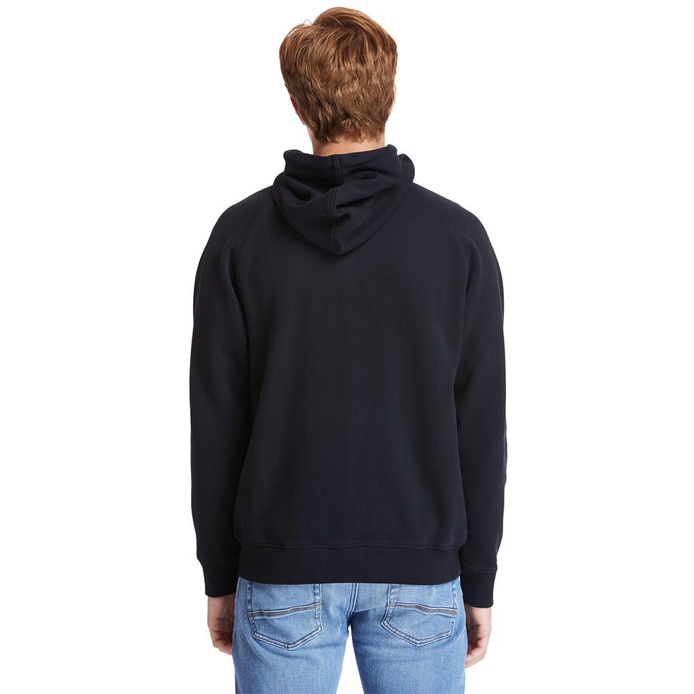 TIMBERLAND</br>Ανδρική Ζακέτα Φούτερ Μαύρο Exeter River Full-Zip Hoodie A2BNB-001 Timberland TIMBERLAND</br>Ανδρική Ζακέτα Φούτερ Μαύρο Exeter River Full-Zip Hoodie A2BNB-001 Timberland