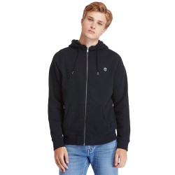 TIMBERLAND</br>Ανδρική Ζακέτα Φούτερ Μαύρο Exeter River Full-Zip Hoodie A2BNB-001 Timberland