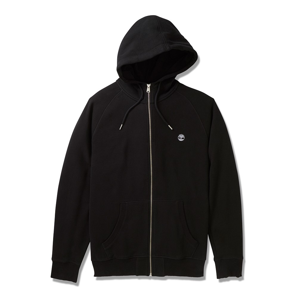 TIMBERLAND</br>Ανδρική Ζακέτα Φούτερ Μαύρο Exeter River Full-Zip Hoodie A2BNB-001 Timberland TIMBERLAND</br>Ανδρική Ζακέτα Φούτερ Μαύρο Exeter River Full-Zip Hoodie A2BNB-001 Timberland