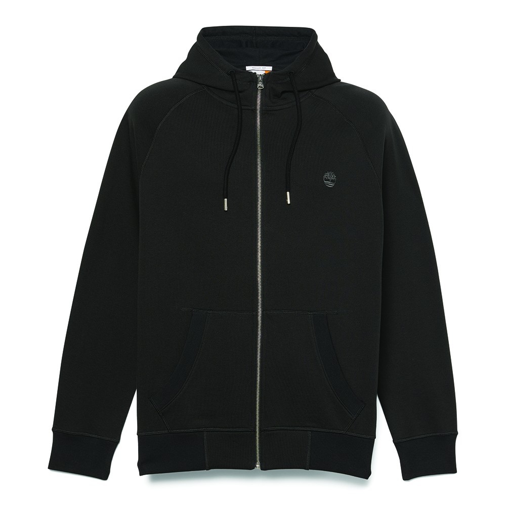 TIMBERLAND</br>Ανδρική Ζακέτα Φούτερ Μαύρο Exeter River Full-Zip Hoodie A2BNB-X65 Timberland TIMBERLAND</br>Ανδρική Ζακέτα Φούτερ Μαύρο Exeter River Full-Zip Hoodie A2BNB-X65 Timberland