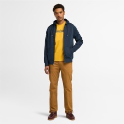 Ανδρική Ζακέτα Φούτερ Μπλε Exeter River Full-Zip Hoodie A2BNB-Z02 Timberland