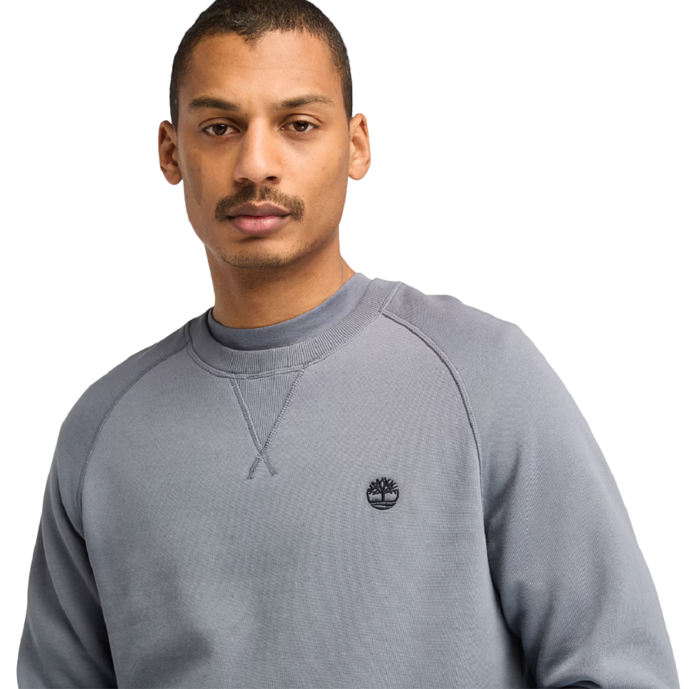 TIMBERLAND</br>Ανδρικό Φούτερ Γκρι LS Exeter River Basic Crewneck Sweatshirt A2BNK-073 Timberland TIMBERLAND</br>Ανδρικό Φούτερ Γκρι LS Exeter River Basic Crewneck Sweatshirt A2BNK-073 Timberland