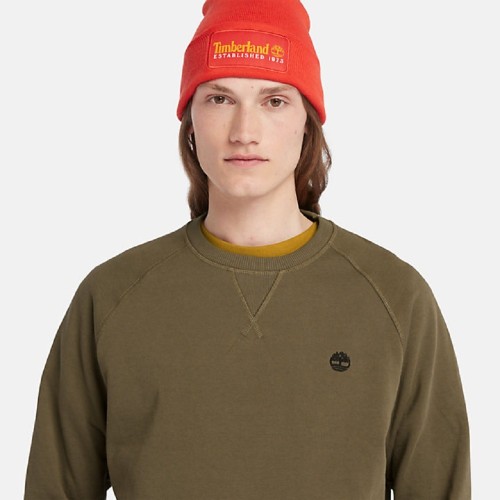 Ανδρικό Φούτερ Χακί LS Exeter River Basic Crewneck Sweatshirt A2BNK-A58 Timberland Ανδρικό Φούτερ Χακί LS Exeter River Basic Crewneck Sweatshirt A2BNK-A58 Timberland