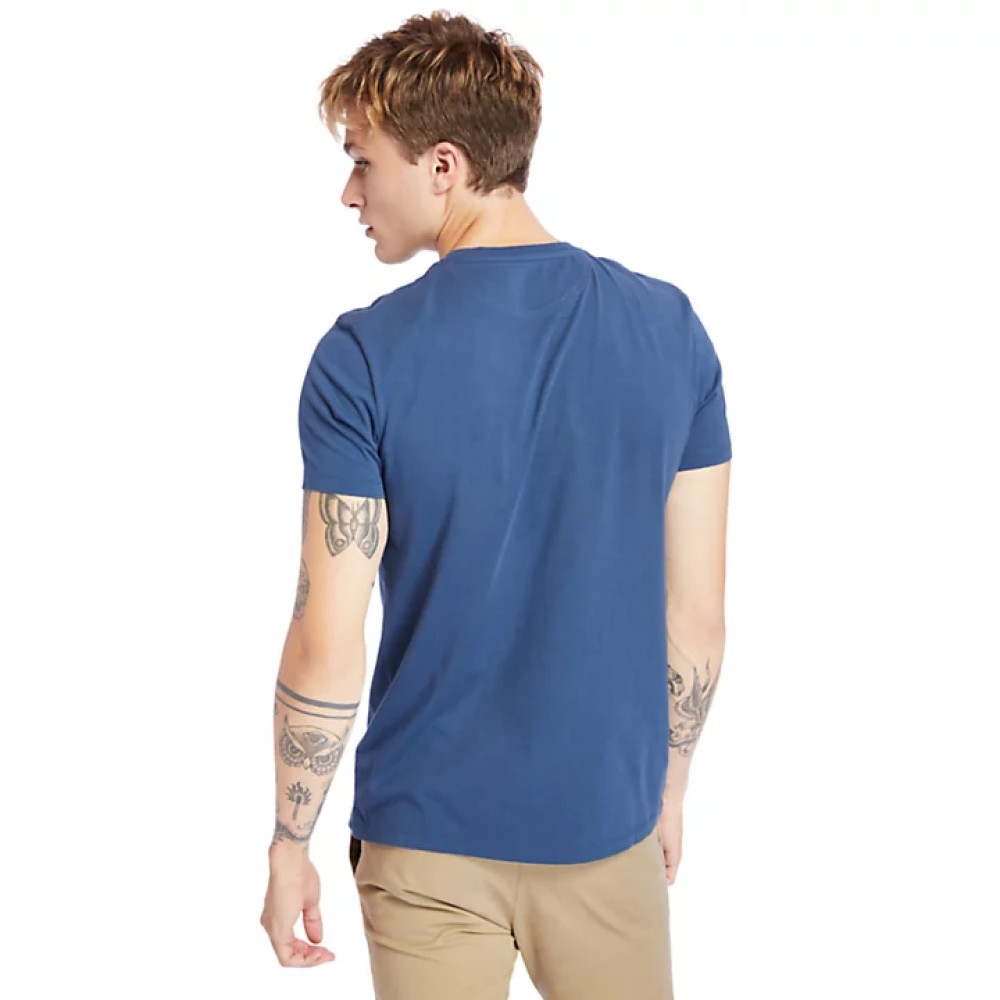 TIMBERLAND</br>Ανδρικό T-shirt Ραφ SS Dunstan River Crew Slim Tee A2BPR-288 Timberland TIMBERLAND</br>Ανδρικό T-shirt Ραφ SS Dunstan River Crew Slim Tee A2BPR-288 Timberland