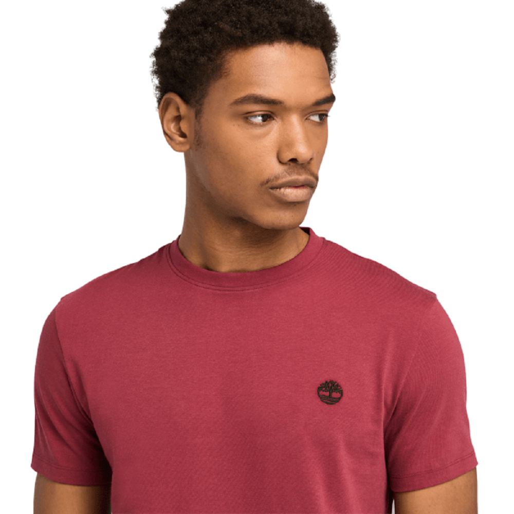 TIMBERLAND</br>Ανδρικό T-shirt Μπορντώ SS Dunstan River Crew Slim Tee A2BPR-600 Timberland TIMBERLAND</br>Ανδρικό T-shirt Μπορντώ SS Dunstan River Crew Slim Tee A2BPR-600 Timberland