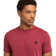 TIMBERLAND</br>Ανδρικό T-shirt Μπορντώ SS Dunstan River Crew Slim Tee A2BPR-600 Timberland TIMBERLAND</br>Ανδρικό T-shirt Μπορντώ SS Dunstan River Crew Slim Tee A2BPR-600 Timberland