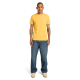 TIMBERLAND</br>Timberland SS Dunstan River Crew Slim Tee A2BPR-714 Ανδρικό T-shirt Κίτρινο
