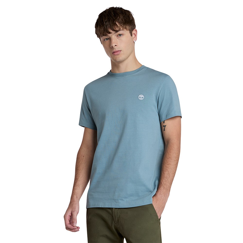 TIMBERLAND</br>Ανδρικό T-shirt Γαλάζιο SS Dunstan River Crew Slim Tee A2BPR-758 Timberland TIMBERLAND</br>Ανδρικό T-shirt Γαλάζιο SS Dunstan River Crew Slim Tee A2BPR-758 Timberland
