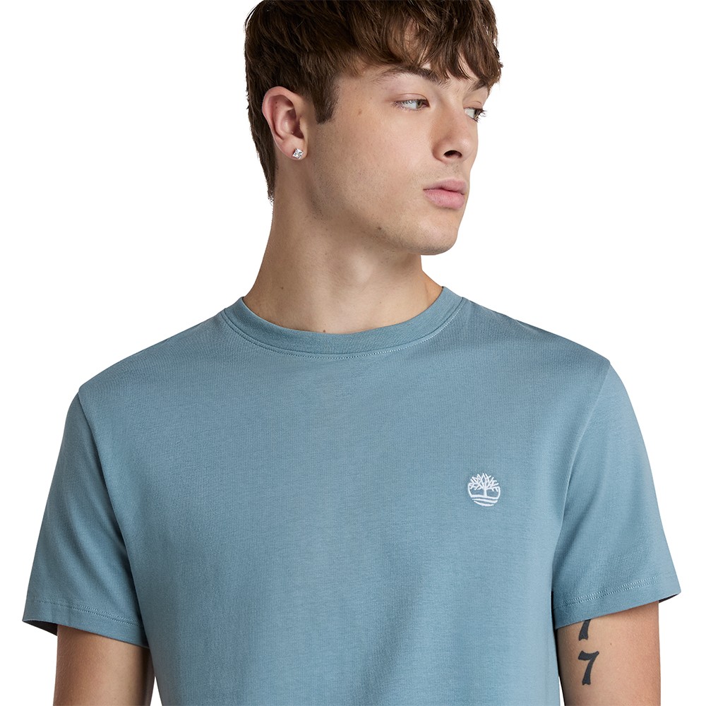 TIMBERLAND</br>Ανδρικό T-shirt Γαλάζιο SS Dunstan River Crew Slim Tee A2BPR-758 Timberland TIMBERLAND</br>Ανδρικό T-shirt Γαλάζιο SS Dunstan River Crew Slim Tee A2BPR-758 Timberland