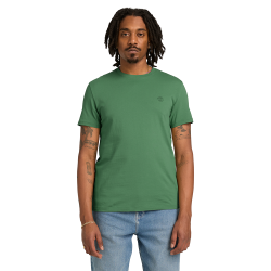 TIMBERLAND</br>Timberland SS Dunstan River Crew Slim Tee A2BPR-A6Z Ανδρικό T-shirt Πράσινο