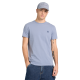 TIMBERLAND</br>Timberland SS Dunstan River Crew Slim Tee A2BPR-B88 Ανδρικό T-shirt Γαλάζιο
