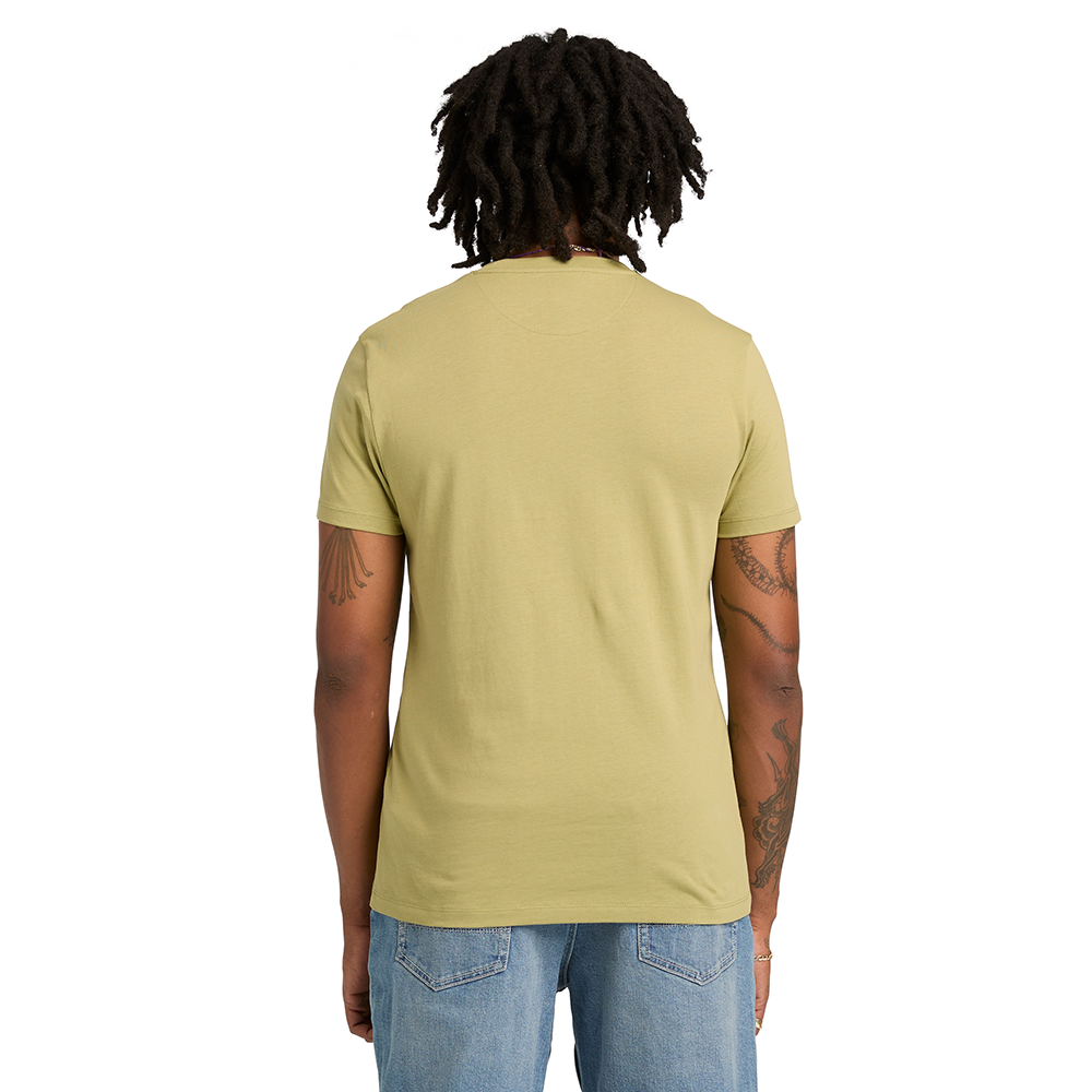 TIMBERLAND</br>Timberland SS Dunstan River Crew Slim Tee A2BPR-BQ0 Ανδρικό T-shirt Λαδί