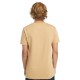 TIMBERLAND</br>Ανδρικό T-shirt Μπεζ SS Dunstan River Crew Slim Tee A2BPR-EH3 Timberland