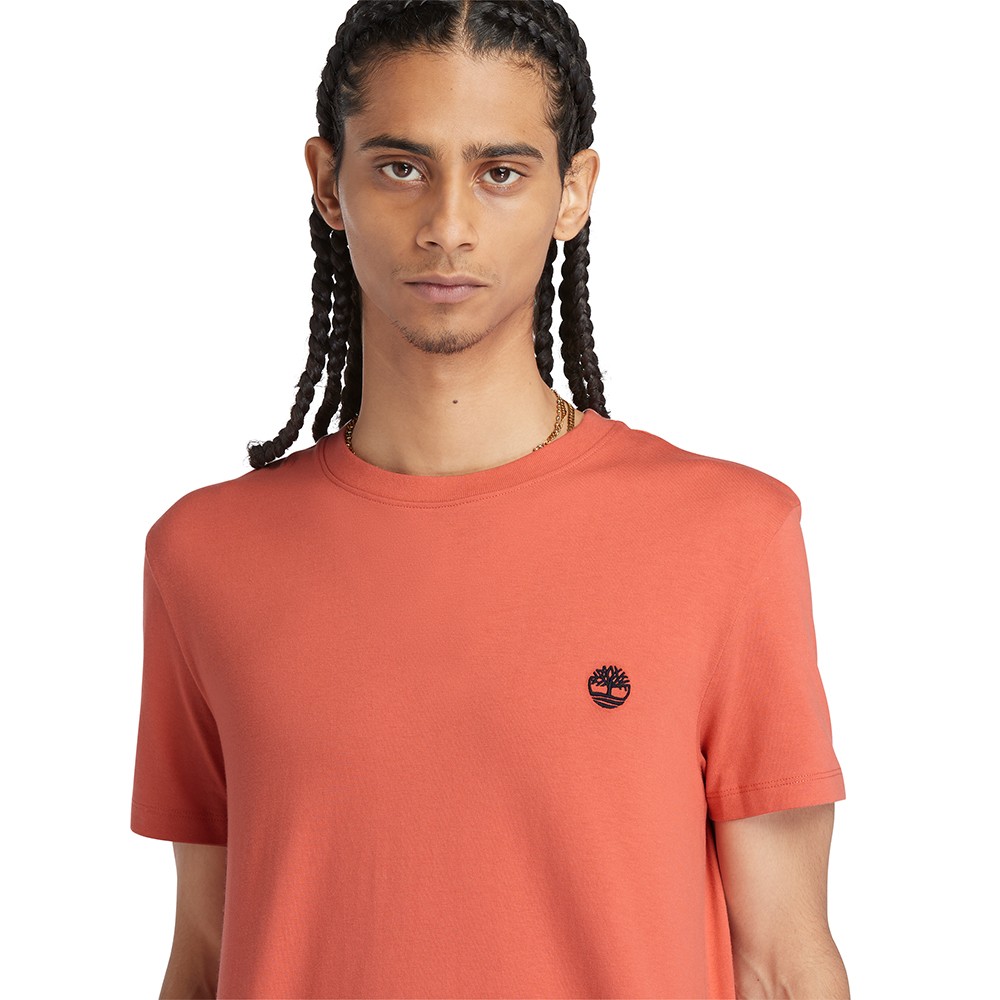 TIMBERLAND</br>Ανδρικό T-shirt Πορτοκαλί SS Dunstan River Crew Slim Tee A2BPR-EI4 Timberland TIMBERLAND</br>Ανδρικό T-shirt Πορτοκαλί SS Dunstan River Crew Slim Tee A2BPR-EI4 Timberland