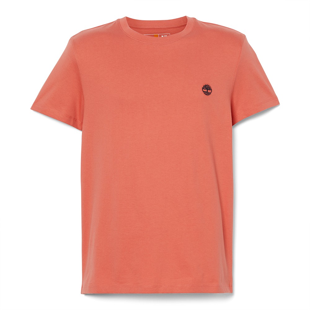 TIMBERLAND</br>Ανδρικό T-shirt Πορτοκαλί SS Dunstan River Crew Slim Tee A2BPR-EI4 Timberland TIMBERLAND</br>Ανδρικό T-shirt Πορτοκαλί SS Dunstan River Crew Slim Tee A2BPR-EI4 Timberland