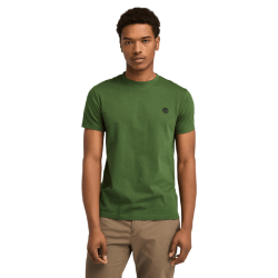 Ανδρικό T-shirt Πράσινο SS Dunstan River Crew Slim Tee A2BPR-EIN Timberland