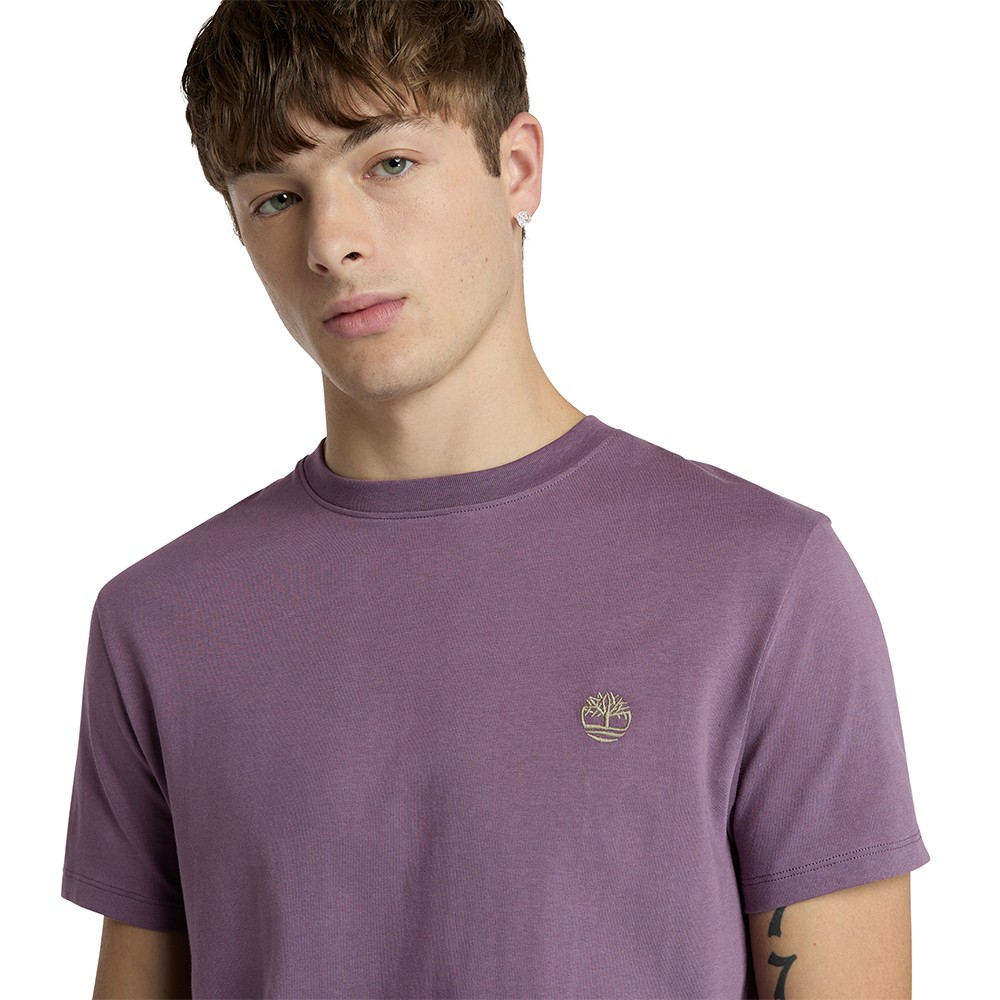 TIMBERLAND</br>Ανδρικό T-shirt Μωβ SS Dunstan River Crew Slim Tee A2BPR-ENX Timberland TIMBERLAND</br>Ανδρικό T-shirt Μωβ SS Dunstan River Crew Slim Tee A2BPR-ENX Timberland