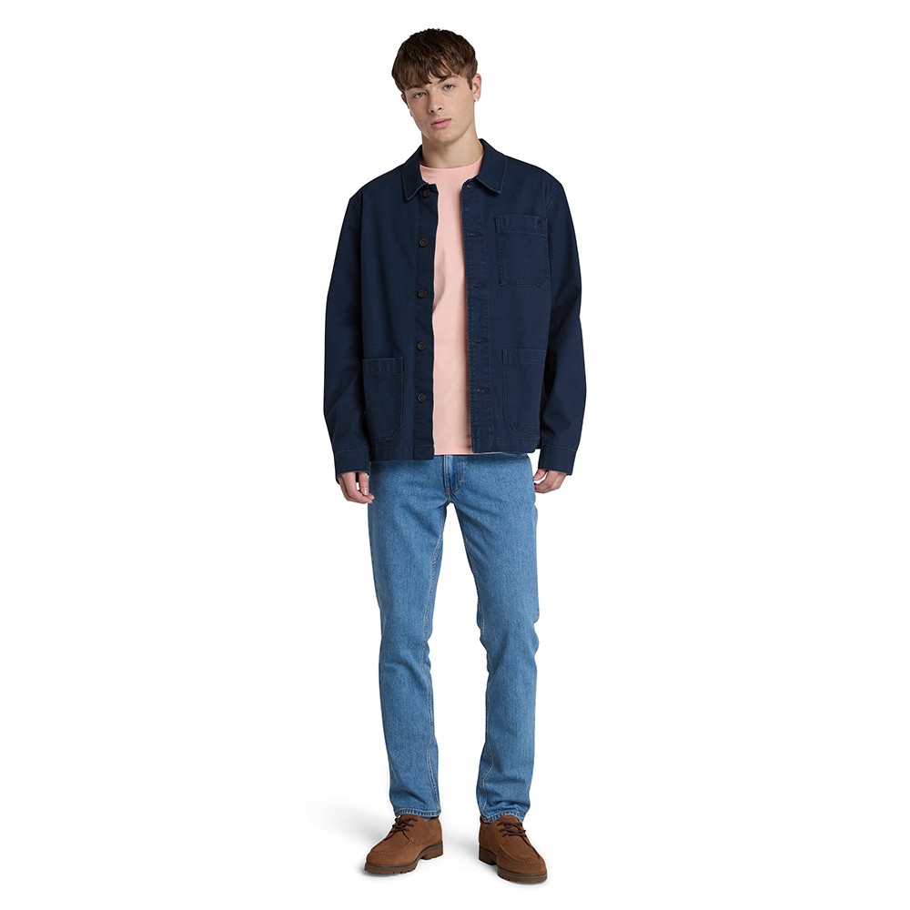 TIMBERLAND</br>Ανδρικό T-shirt Σομόν SS Dunstan River Crew Slim Tee A2BPR-ERV Timberland TIMBERLAND</br>Ανδρικό T-shirt Σομόν SS Dunstan River Crew Slim Tee A2BPR-ERV Timberland