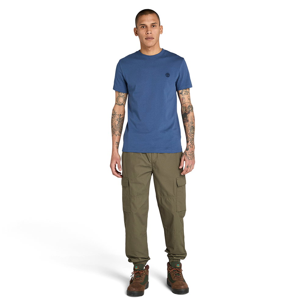 TIMBERLAND</br>Timberland SS Dunstan River Crew Slim Tee A2BPR-EYO Ανδρικό T-shirt Ραφ TIMBERLAND</br>Timberland SS Dunstan River Crew Slim Tee A2BPR-EYO Ανδρικό T-shirt Ραφ