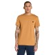 TIMBERLAND</br>Timberland SS Dunstan River Crew Slim Tee A2BPR-P47 Ανδρικό T-shirt Κάμελ TIMBERLAND</br>Timberland SS Dunstan River Crew Slim Tee A2BPR-P47 Ανδρικό T-shirt Κάμελ