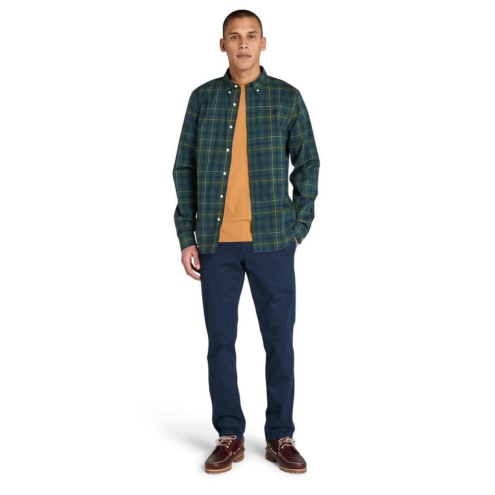 TIMBERLAND</br>Timberland SS Dunstan River Crew Slim Tee A2BPR-P47 Ανδρικό T-shirt Κάμελ TIMBERLAND</br>Timberland SS Dunstan River Crew Slim Tee A2BPR-P47 Ανδρικό T-shirt Κάμελ