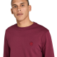 TIMBERLAND</br>Timberland LS Dunstan River Crew Slim Tee A2BQ3-648 Ανδρικό T-shirt Μπορντώ TIMBERLAND</br>Timberland LS Dunstan River Crew Slim Tee A2BQ3-648 Ανδρικό T-shirt Μπορντώ