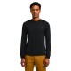 TIMBERLAND</br>Ανδρικό T-shirt Μαύρο LS Dunstan River Crew Slim Tee A2BQ3-X65 Timberland