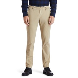 TIMBERLAND</br>Ανδρικό Παντελόνι Μπεζ Sargent Lake Stretch Twill Chino Pant A2BYY-918 Timberland
