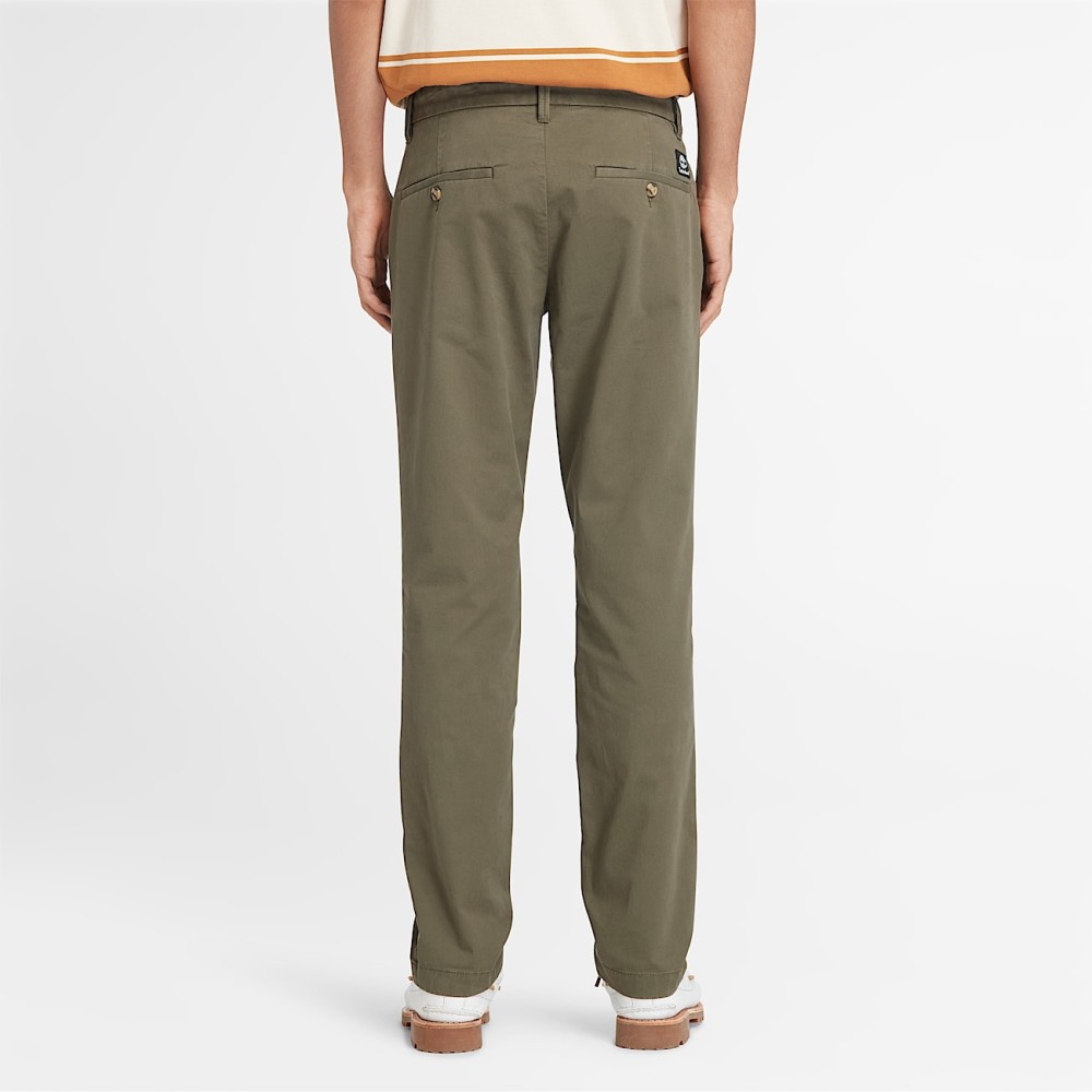 TIMBERLAND</br>Ανδρικό Παντελόνι Χακί Sargent Lake Stretch Twill Chino Pant A2BYY-Α58 Timberland TIMBERLAND</br>Ανδρικό Παντελόνι Χακί Sargent Lake Stretch Twill Chino Pant A2BYY-Α58 Timberland