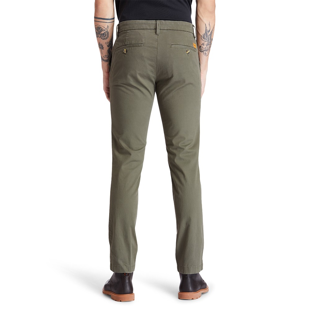 TIMBERLAND</br>Ανδρικό Παντελόνι Χακί Sargent Lake Stretch Twill Chino Pant A2BYY-Α58 Timberland TIMBERLAND</br>Ανδρικό Παντελόνι Χακί Sargent Lake Stretch Twill Chino Pant A2BYY-Α58 Timberland