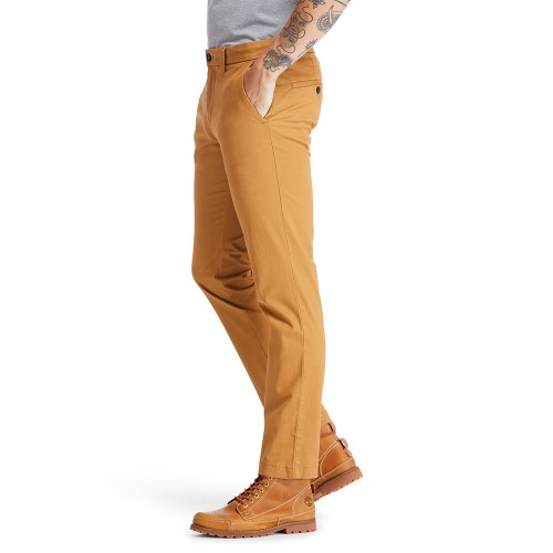Ανδρικό Παντελόνι Κάμελ Sargent Lake Stretch Twill Chino Pant A2BYY-P47 Timberland