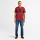 TIMBERLAND</br>Ανδρικό T-shirt Μπορντώ SS Kennebec Tree Logo Regular Tee A2C2R-600 Timberland TIMBERLAND</br>Ανδρικό T-shirt Μπορντώ SS Kennebec Tree Logo Regular Tee A2C2R-600 Timberland