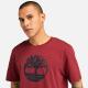 TIMBERLAND</br>Ανδρικό T-shirt Μπορντώ SS Kennebec Tree Logo Regular Tee A2C2R-600 Timberland TIMBERLAND</br>Ανδρικό T-shirt Μπορντώ SS Kennebec Tree Logo Regular Tee A2C2R-600 Timberland