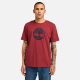 TIMBERLAND</br>Ανδρικό T-shirt Μπορντώ SS Kennebec Tree Logo Regular Tee A2C2R-600 Timberland TIMBERLAND</br>Ανδρικό T-shirt Μπορντώ SS Kennebec Tree Logo Regular Tee A2C2R-600 Timberland