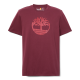 TIMBERLAND</br>Timberland SS Kennebec Tree Logo Regular Tee A2C2R-648 Ανδρικό T-shirt Μπορντώ TIMBERLAND</br>Timberland SS Kennebec Tree Logo Regular Tee A2C2R-648 Ανδρικό T-shirt Μπορντώ