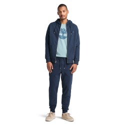 Ανδρικό T-shirt Πετρόλ SS Kennebec Tree Logo Regular Tee A2C2R-758 Timberland