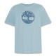 TIMBERLAND</br>Ανδρικό T-shirt Πετρόλ SS Kennebec Tree Logo Regular Tee A2C2R-758 Timberland TIMBERLAND</br>Ανδρικό T-shirt Πετρόλ SS Kennebec Tree Logo Regular Tee A2C2R-758 Timberland