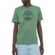 TIMBERLAND</br>Timberland SS Kennebec Tree Logo Regular Tee A2C2R-A6Z Ανδρικό T-shirt Πράσινο