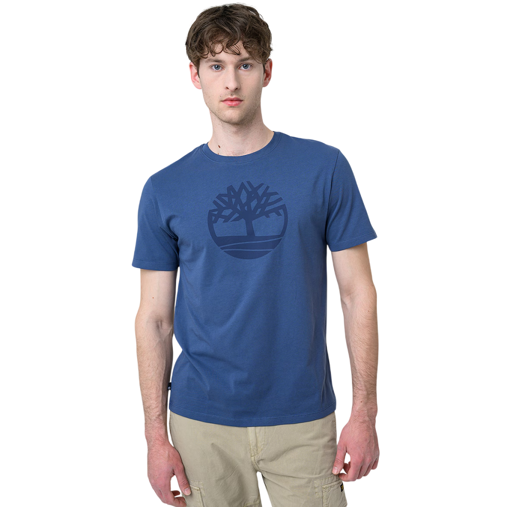 TIMBERLAND</br>Timberland SS Kennebec Tree Logo Regular Tee A2C2R-EYO Ανδρικό T-shirt Ραφ