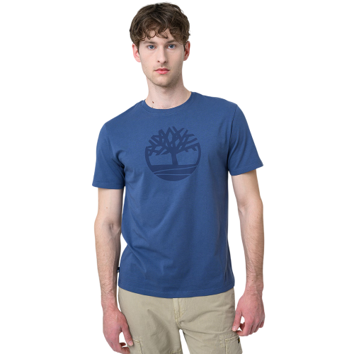 Timberland SS Kennebec Tree Logo Regular Tee A2C2R-EYO Ανδρικό T-shirt Ραφ