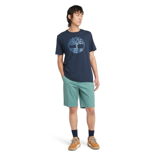 Timberland SS Kennebec Tree Logo Regular Tee A2C2R-Z02 Ανδρικό T-shirt Μπλε Timberland SS Kennebec Tree Logo Regular Tee A2C2R-Z02 Ανδρικό T-shirt Μπλε