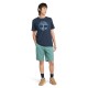 TIMBERLAND</br>Ανδρικό T-shirt Μπλε SS Kennebec Tree Logo Regular Tee A2C2R-Z02 Timberland