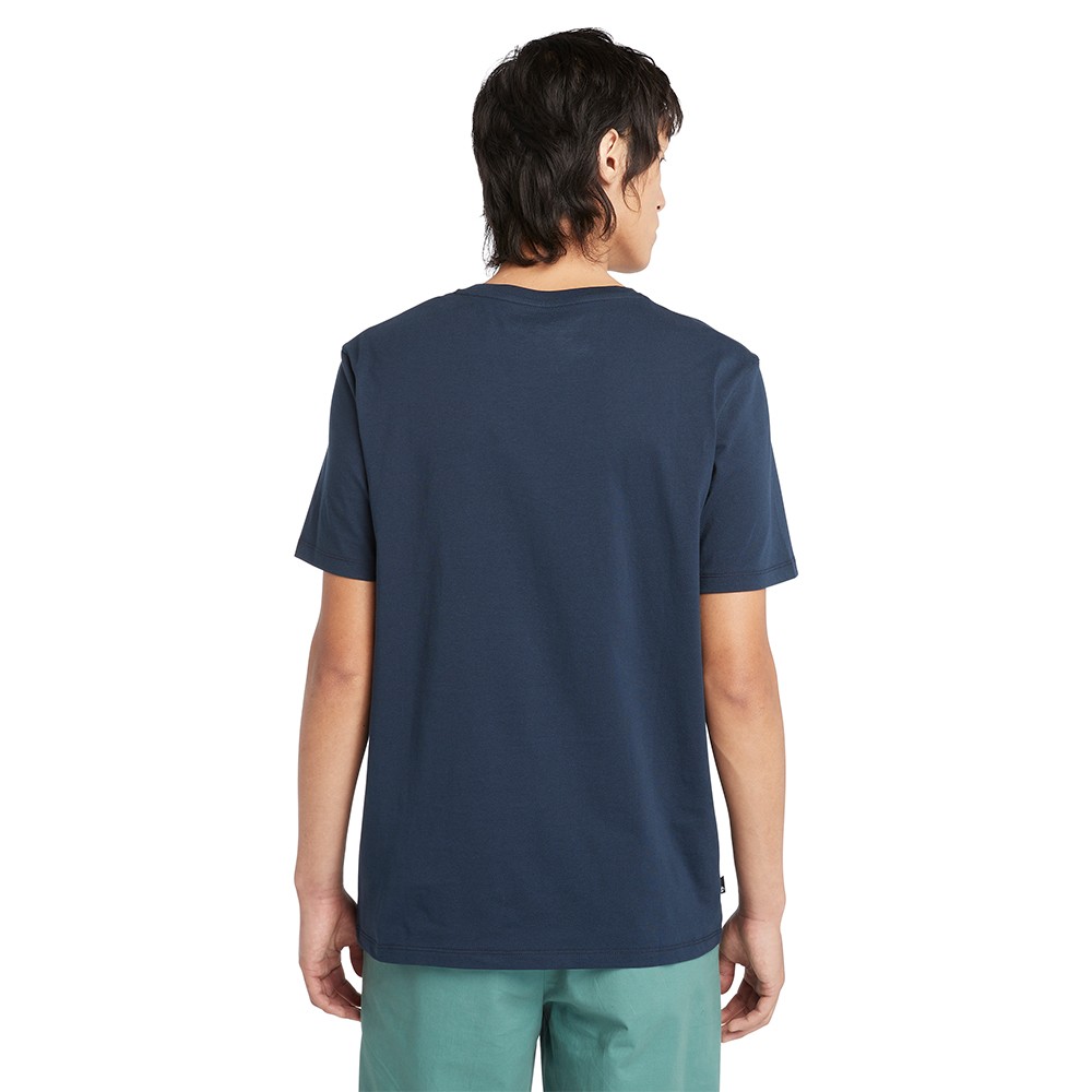 TIMBERLAND</br>Ανδρικό T-shirt Μπλε SS Kennebec Tree Logo Regular Tee A2C2R-Z02 Timberland