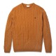 TIMBERLAND</br>Ανδρικό Πουλόβερ Κάμελ Philips Brook Lambswool Cable Crew Sweater A2CEQ-932 Timberland TIMBERLAND</br>Ανδρικό Πουλόβερ Κάμελ Philips Brook Lambswool Cable Crew Sweater A2CEQ-932 Timberland