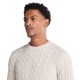 TIMBERLAND</br>Ανδρικό Πουλόβερ Εκρού Philips Brook Lambswool Cable Crew Sweater A2CEQ-CY2 Timberland TIMBERLAND</br>Ανδρικό Πουλόβερ Εκρού Philips Brook Lambswool Cable Crew Sweater A2CEQ-CY2 Timberland
